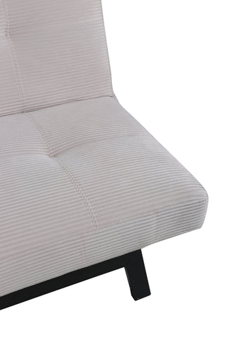 Bodil Bäddsoffa - Svart / Beige Manchester