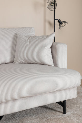 Sofia Enkelsoffa - Svart / Beige Manchester