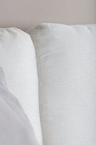 Zoom 2-sits soffa - Svart / Ljus Beige Tyg