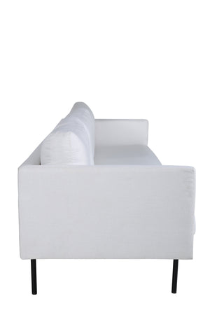 Zoom 3-sits Soffa - Svart / Ljus Beige Tyg