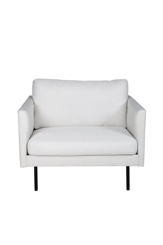Zoom Stol - Svart / Ljus Beige Tyg
