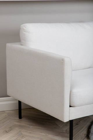 Zoom Stol - Svart / Ljus Beige Tyg