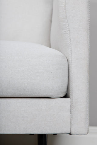 Zoom Stol - Svart / Ljus Beige Tyg