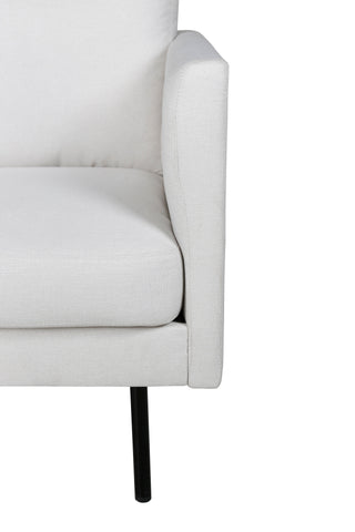 Zoom Stol - Svart / Ljus Beige Tyg