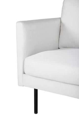 Zoom Stol - Svart / Ljus Beige Tyg