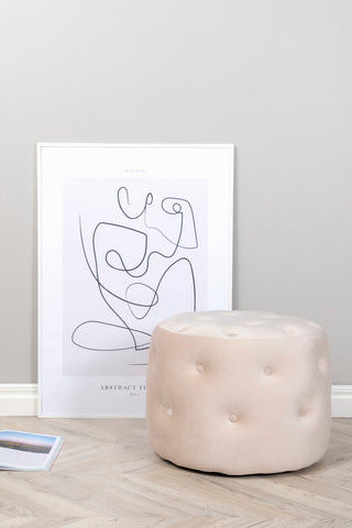 Benjamin Puff - / Beige sammet