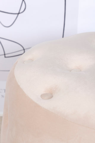 Benjamin Puff - / Beige sammet