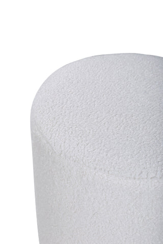 Benji Puff - Svart / Offwhite Teddy