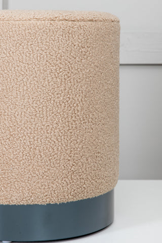 Benji Puff - Svart / Beige Teddy