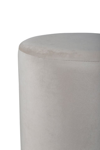 Benji Puff - Svart / Beige sammet