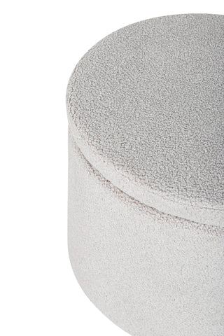 Dunken Pouf - / Greige Teddy