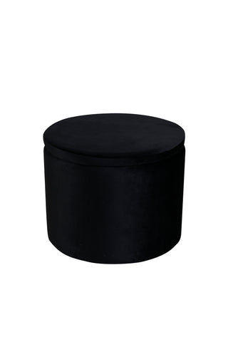 Dunken Pouf - / Black Velvet