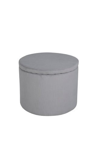 Dunken Pouf - / Grå manchester