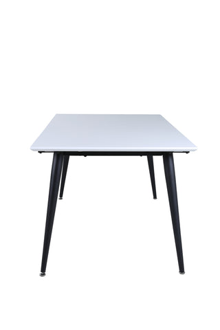 Jimmy Matbord - Svart / Vit HPL - 150*76