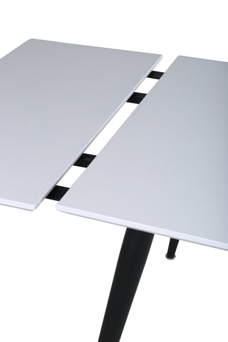 Jimmy Matbord - Svart / Vit HPL - 150*76