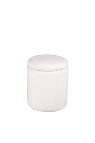 Limpen Puff - / Offwhite Teddy