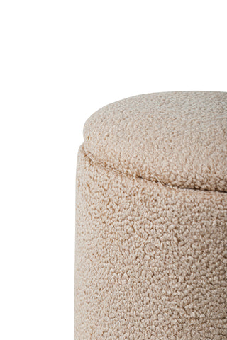 Limpen Puff - / Beige Teddy