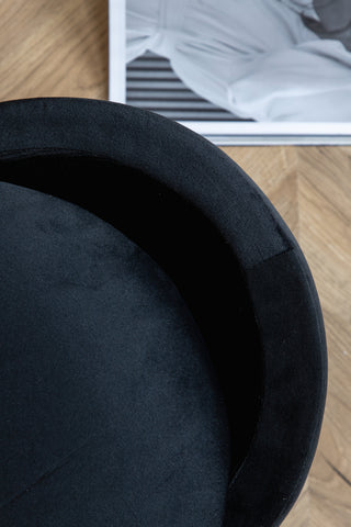 Limpen Puff - / Black Velvet
