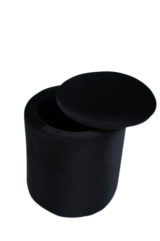 Limpen Puff - / Black Velvet