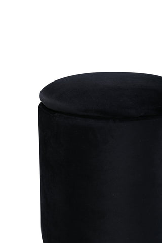 Limpen Puff - / Black Velvet