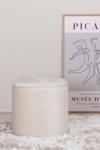 Piff Puff - / Beige sammet