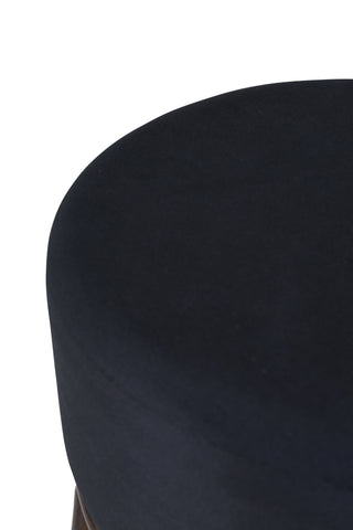 Petra Puff - Distressed Copper / Black Velvet