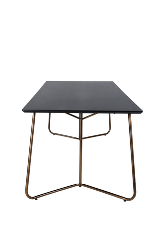 Petra Matbord - Distressed Copper / Black Faner