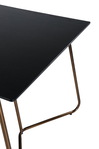 Petra Matbord - Distressed Copper / Black Faner