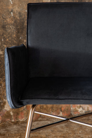 Petra Stol - Distressed Copper / Black Velvet