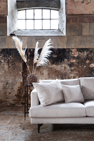 Sofia Soffa - Svart / Beige Manchester