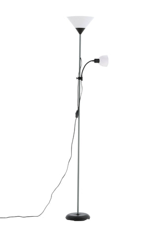 Bagasi -Golvlampa - Grå/Vit