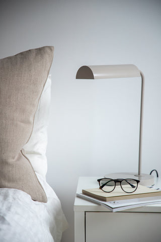 Munspel -Bordslampa - Beige/Beige