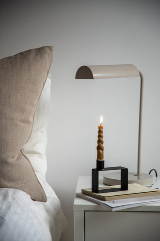 Munspel -Bordslampa - Beige/Beige