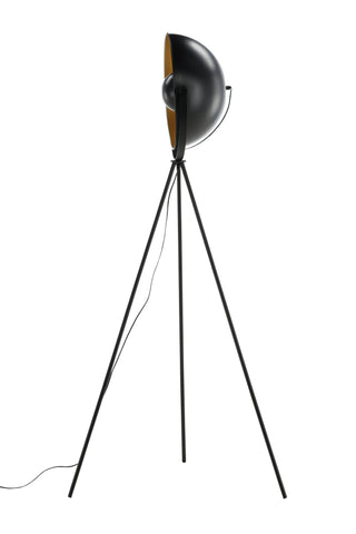 Sök -Golvlampa - Svart/Svart / Mässing