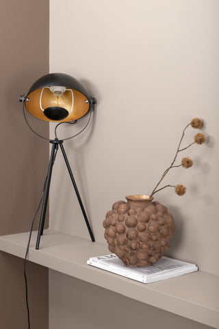 Sök -Bordslampa - Svart/Svart / Mässing