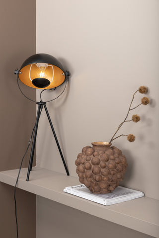 Sök -Bordslampa - Svart/Svart / Mässing