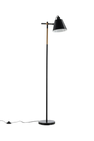 Skott -Golvlampa - Svart/Svart