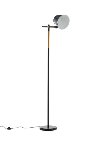 Skott -Golvlampa - Svart/Svart