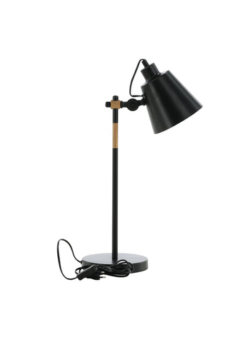 skott -Bordslampa - Svart/Svart