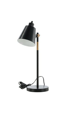 skott -Bordslampa - Svart/Svart