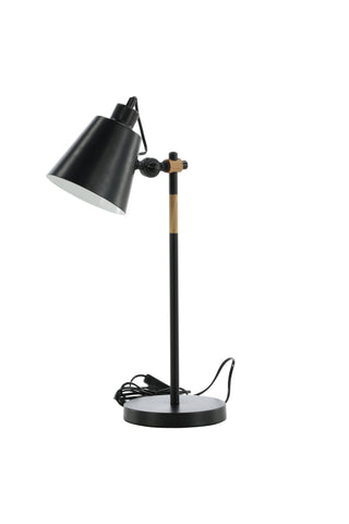 skott -Bordslampa - Svart/Svart