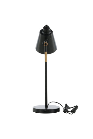 skott -Bordslampa - Svart/Svart