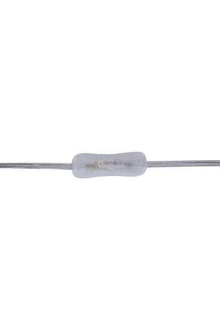 Dennis -Bordslampa - Vit / Trä/Beige Linne