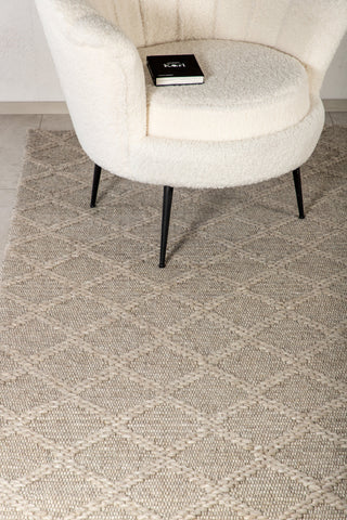 Molnig ullmatta - 160*230- Beige
