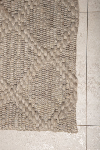 Molnig ullmatta - 160*230- Beige