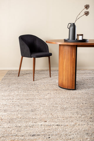Loump Wool Matta - 200*300- Grå/beige