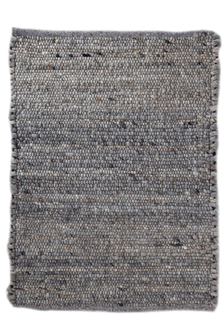 Loump Wool Matta - 160*230- Grå/beige