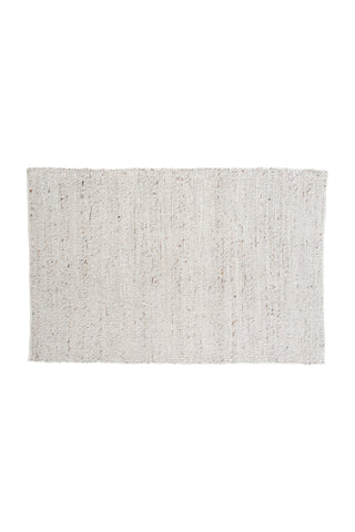 Loump Wool Matta - 160*230- Vit/beige