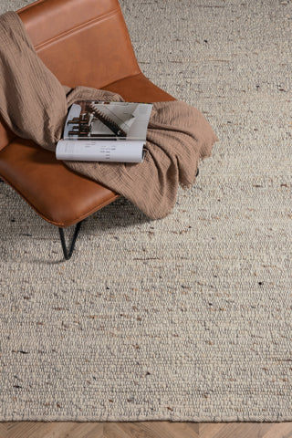 Loump Wool Matta - 160*230- Vit/beige