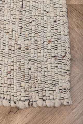 Loump Wool Matta - 160*230- Vit/beige